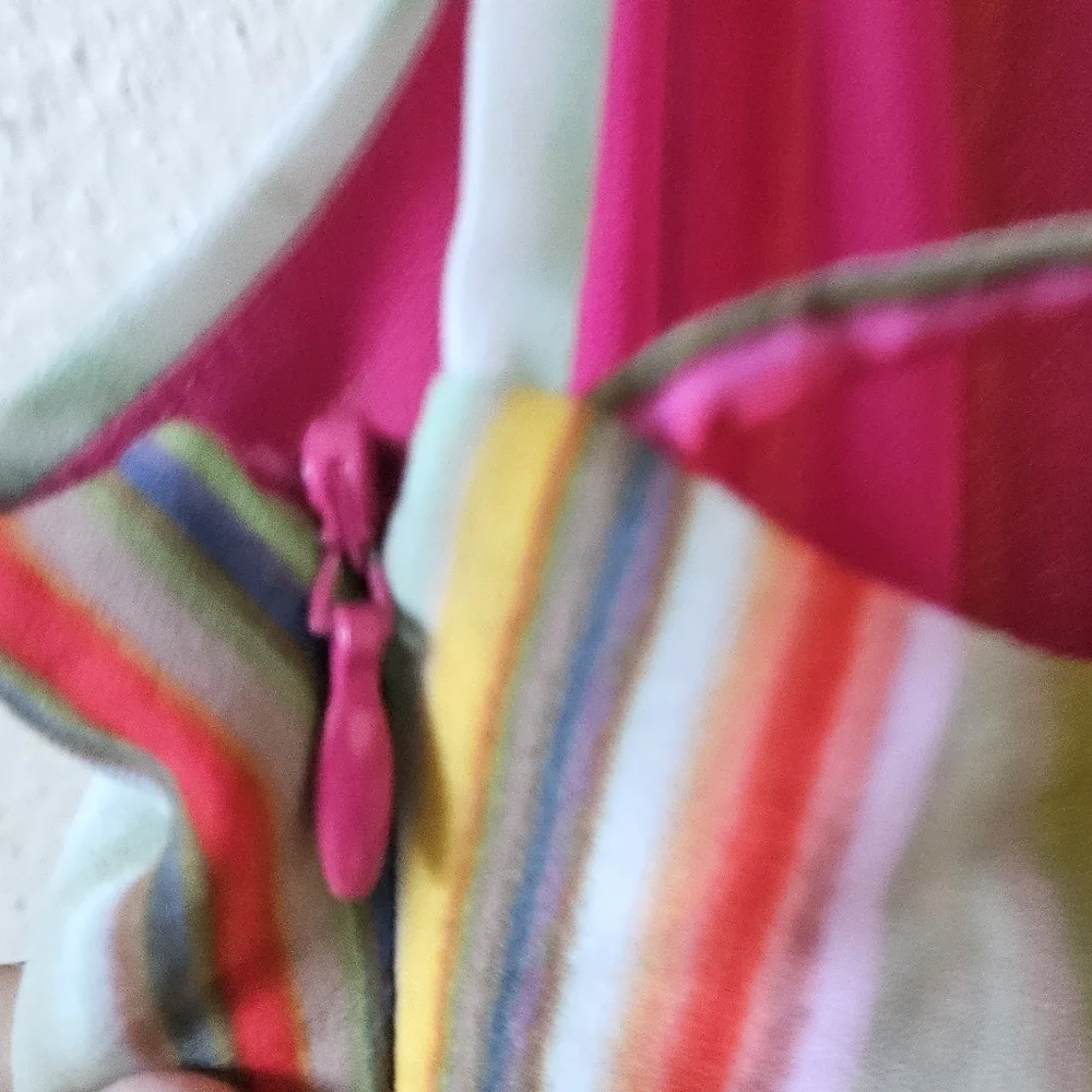 RACHEL Rachel Roy Women's Dress  Striped Maxi Lined Strappy Scoop Neck size 2.